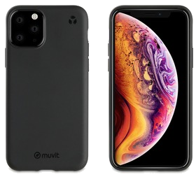 Muvit For Change Coque Recycletek Noire: Apple Iphone 11 Pro Max