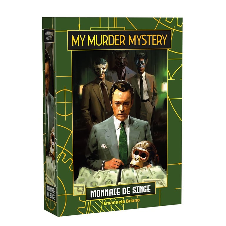 Jeu d'enquête Gigamic My Murder Mystery Monnaie de singe - vue 5