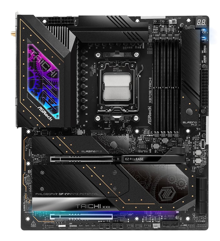 ASRock X870E Taichi - vue 4