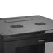 StarTech.com Armario Rack de Pared para Servidores 12U 19'' 4 Columnas y Estante 1U - Rack de Servidores de Montaje en Pared con Bisagra - Rack Ventilado para Equipo de Red