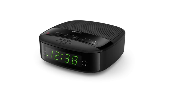 Philips TAR3205/12 radio Reloj Digital Negro