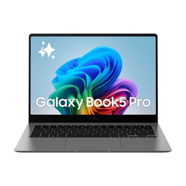 PC portable Samsung Galaxy Book5 Pro 14 AMOLED WQXGA 120Hz tactile Copilot+ PC Intel Core Ultra AI 5 16Go Gris Anthracite