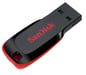 Hama Cruzer Blade 128GB 128GB USB 2.0 Negro, Rojo Unidad flash USB