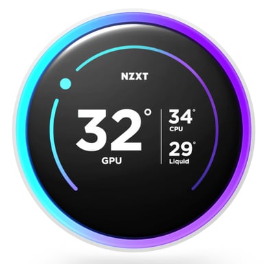 Nzxt Kraken Elite 280 RGB Processeur Refroidisseur de liquide tout-en-un 14 cm Blanc 1 pièce(s) - Neuf Blanc - vue 4