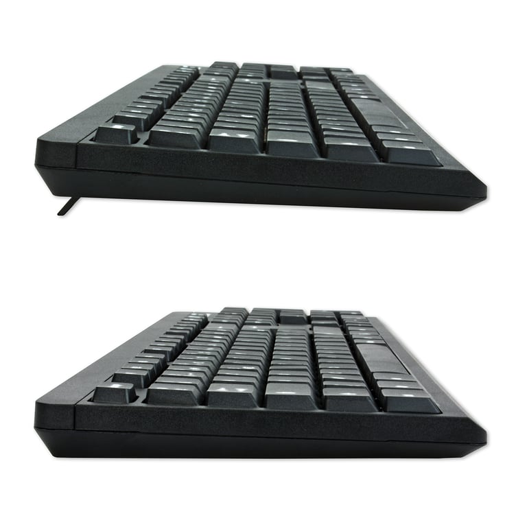 Ensemble clavier et sans fil MCL AZERTY 1200 dpi - vue 4