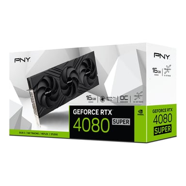 PNY - Carte graphique - GeForce™ RTX 4080 SUPER™ 16GB VERTO™ Overclocked Triple Fan DLSS 3