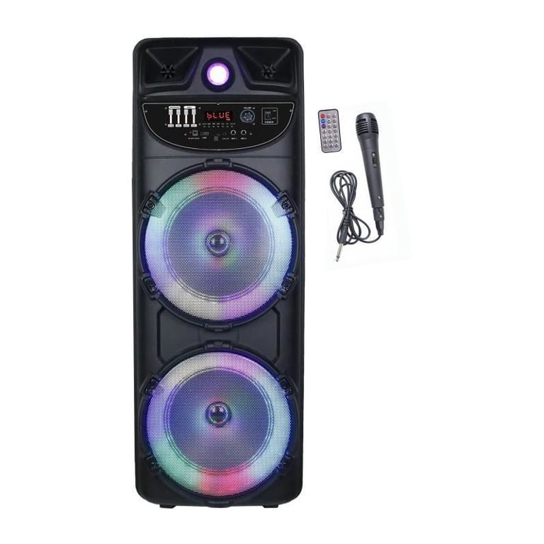 Enceinte lumineuse karaoké INOVALLEY MS02 N Bluetooth 5.0 - vue 2