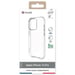 Muvit For France Custodia trasparente riciclata per iPhone 15 Pro