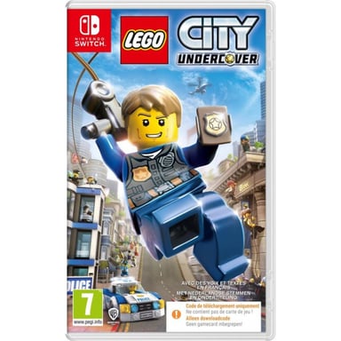 Código en una caja LEGO® City Undercover Nintendo Switch