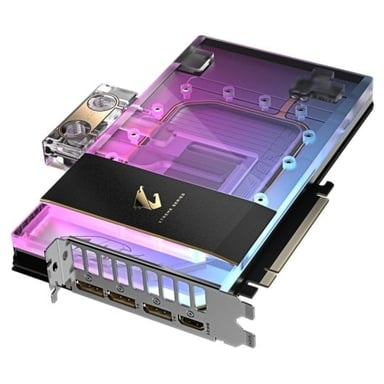 GIGABYTE AORUS GeForce RTX 5090 XTREME WATERFORCE WB 32G Scheda Grafica - 32 GB GDDR7 512 bit PCI-E 5.0 2655 MHz Frequenza Base 3 x DP 2.1a 1 x HDMI 2.1b NVIDIA DLSS 4 GV-N5090AORUSX WB-32GD