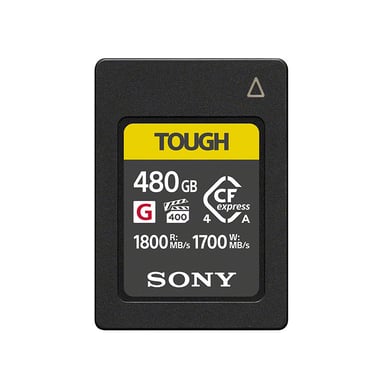 Scheda SONY Cfexpress tipo A: 480 GB R1800 / W1700