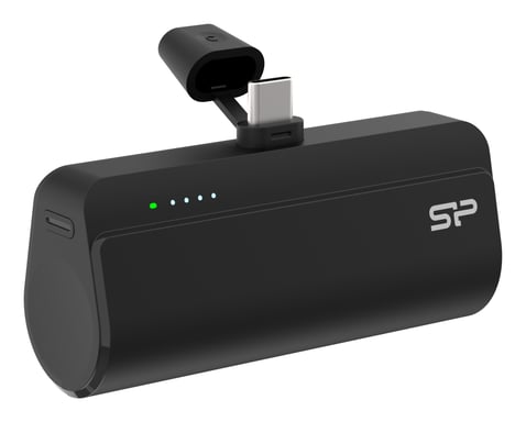 Silicon Power QD50 Ión de litio 5000 mAh Negro, Blanco