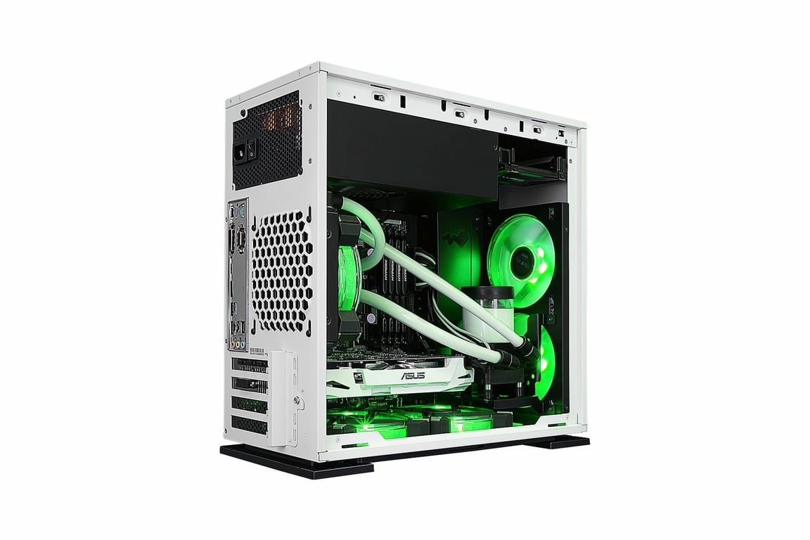 IN WIN Tour micro ATX panneau latéral fenêtré pas d'alimentation ATX12V USBAudio - vue 3
