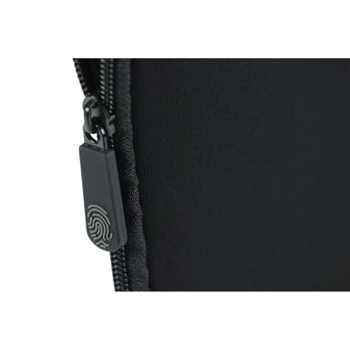 Funda de neopreno para portátil de 14-16'', Bolsa de protección para PC/portátil/Ultrabook de hasta 16'', Funda para portátil de 15,6'', Negro/Gris
