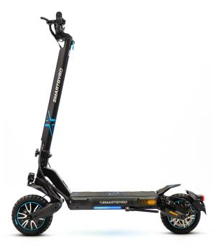 Patinete eléctrico - smartGyro CrossoverDUAL MAX 2 LR, Homologado DGT, potencia máxima 1000 W, 18000 mAh, 25 km/h