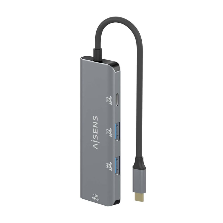 AISENS A109 0764 hub & concentrateur USB 3.2 Gen 2 3.1 Gen 2 Type C 10000 Mbit/ Neuf - vue 2