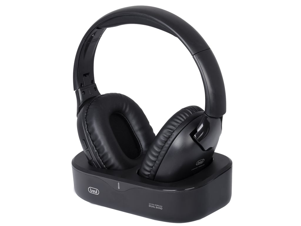 Trevi FRS 1490 RW Casques Sans fil Arceau AppelMusiqueTV USB Type C Socle de chargement Neuf