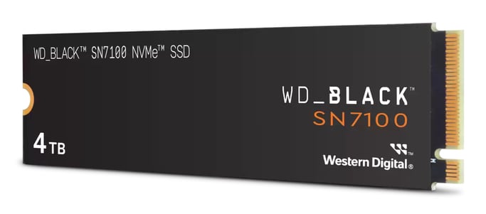 Western Digital Black SN7100 4 To M.2 PCI Express 4.0 NVMe 3D TLC NAND
