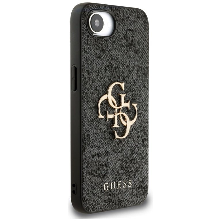 Guess Étui 4G Big Logo pour iPhone 16e Noir - vue 3