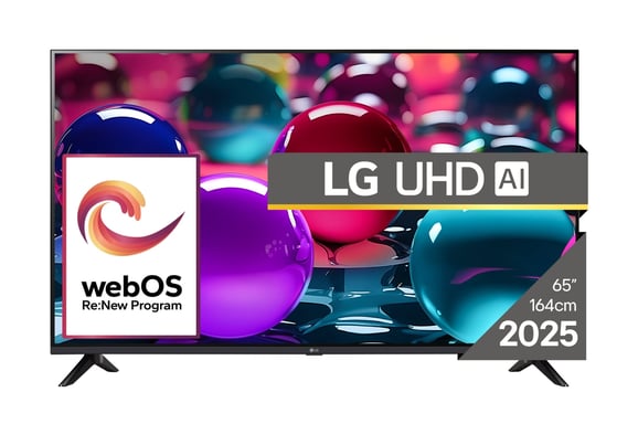LG UHD AI 65UA73003LA TV 165,1 cm (65'') 4K Ultra HD Smart TV Wifi Noir