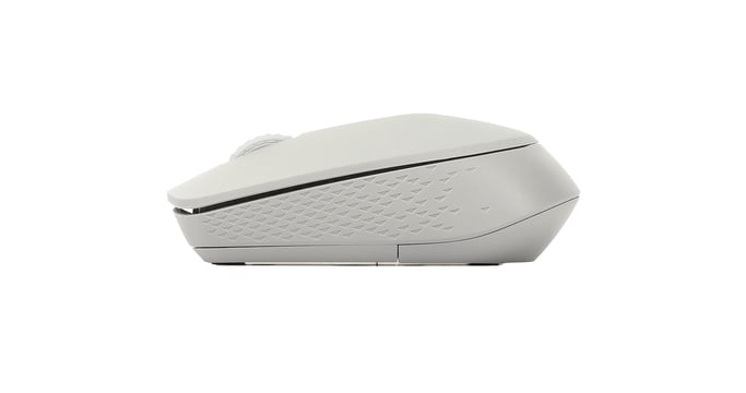Ratón óptico inalámbrico multimodo ''Silent'' M100, gris claro