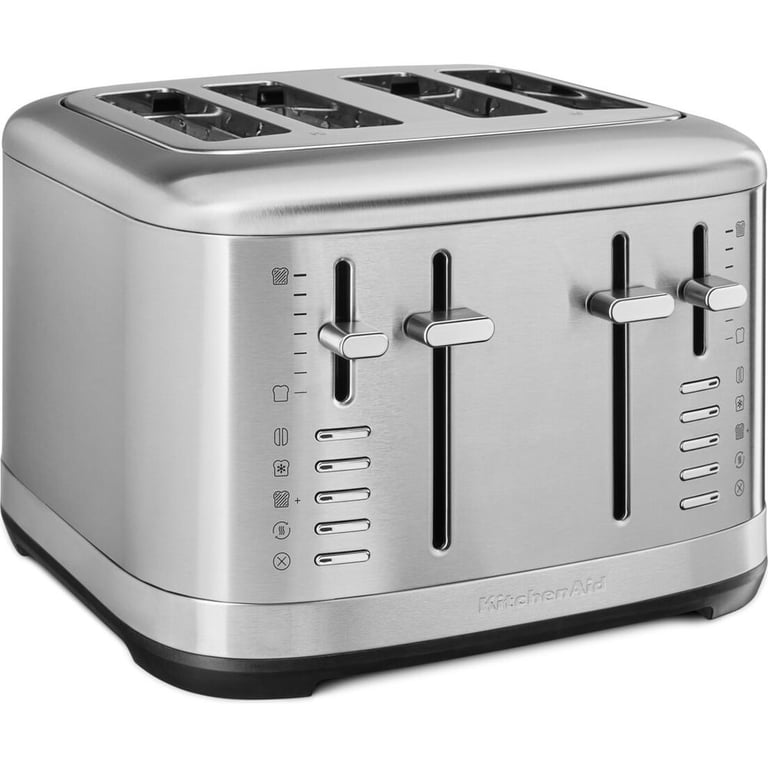GRILLE PAIN 4 TRANCHES KitchenAid 5KMT4109ESX Acier - vue 4