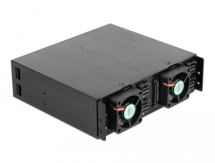 DeLOCK Rack mobile 5.25? pour 4 x SSD 2.5? U.2 NVMe avec plateaux verrouillables Neuf - vue 2