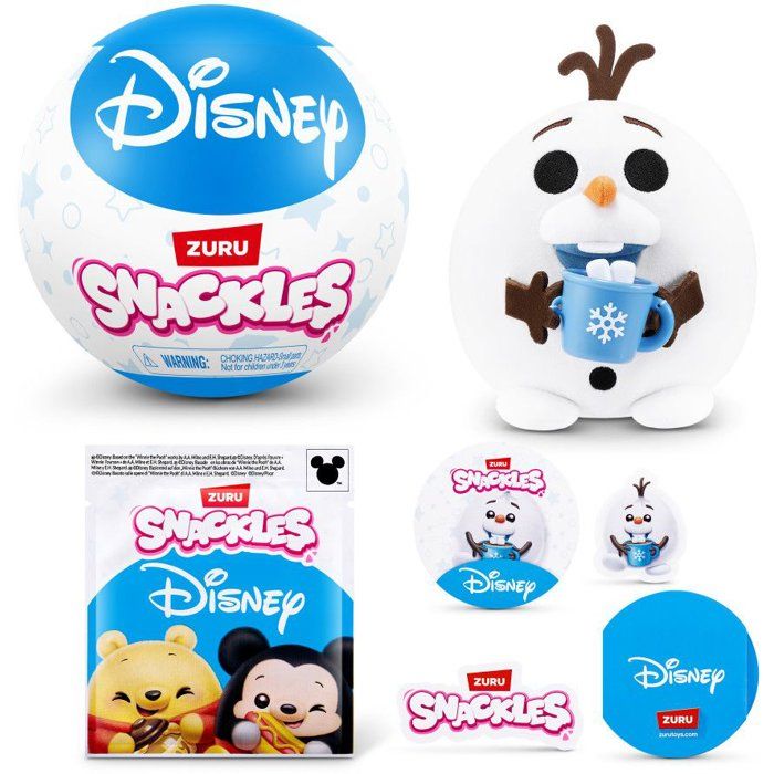 Capsule surprise Peluche Snackles Disney Modele aléatoire 13 cm Des Neuf - vue 3