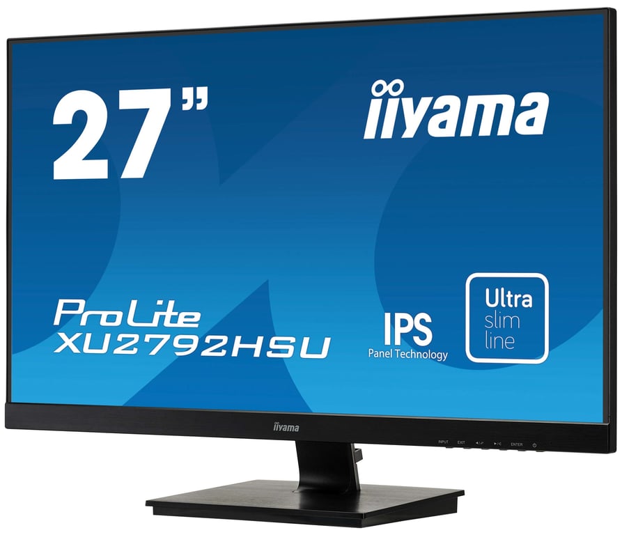 Ecran IIYAMA ProLite XU2792HSU B1 27 Full HD IPS HDMI VGA DisplayPort - vue 2