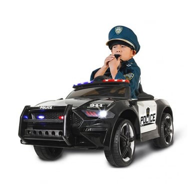 Coche de Policía Eléctrico 12V para Niños - Coche de Policía US Ride-on