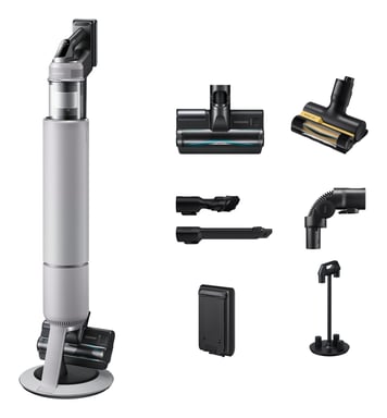 Samsung VS80F28DLP Aspiradora escoba 2 en 1 Batería Secar HEPA, Micro Sin bolsa 0,5 L 770 W Gris