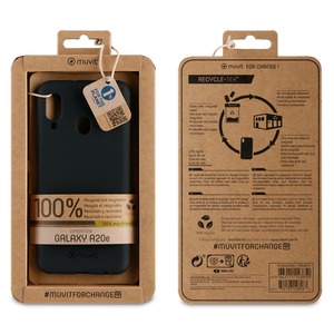 Muvit For Change Coque Recycletek Noire: Samsung Galaxy A20E