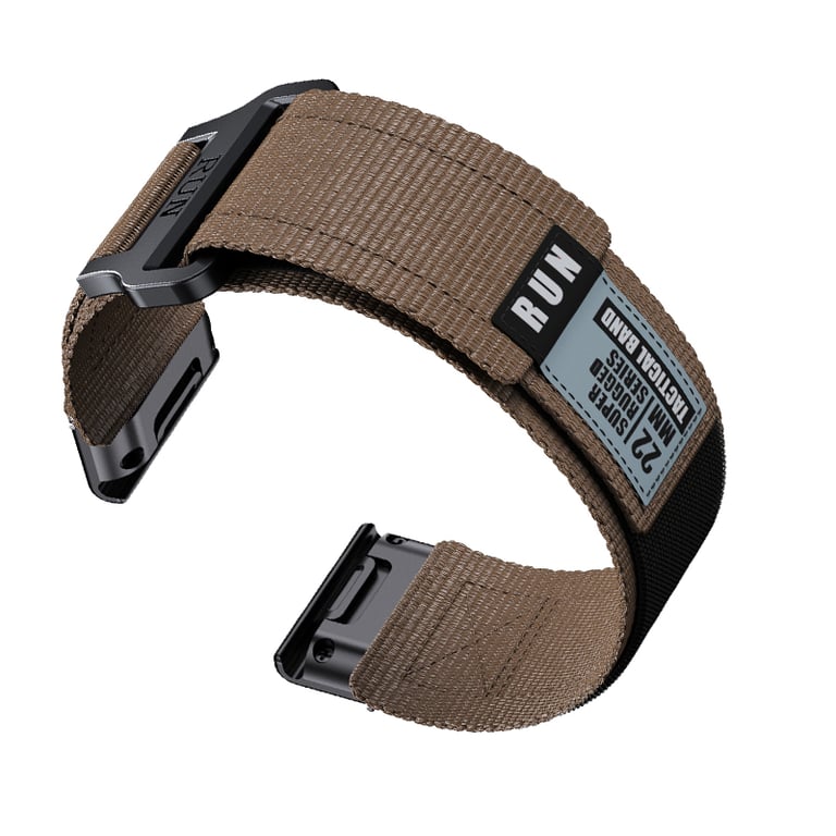 Bracelet Tissé en Nylon pour Garmin Fenix 8 22 mm Neuf - vue 3