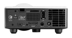 Proiettore a ottica corta Optoma ML1050STi 535 ANSI lumen DLP WXGA (1280x800) 3D Ready Nero, Bianco