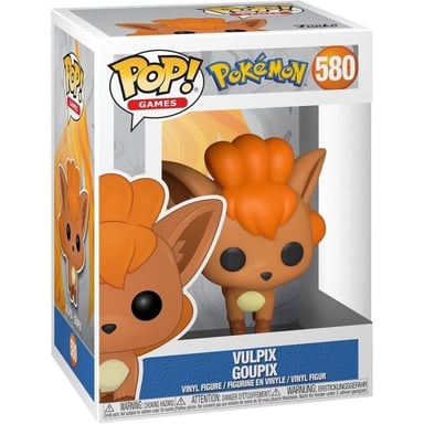 Figurine  Pop! Games : Pokémon – Goupix 580