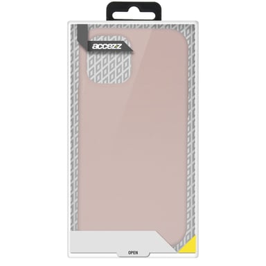 Accezz Coque Liquid Silicone pour Samsung Galaxy S21 - Rose