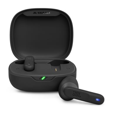 JBL Wave Flex 2 Auriculares Inalámbrico Dentro de oído Llamadas/Música USB Tipo C Bluetooth Negro