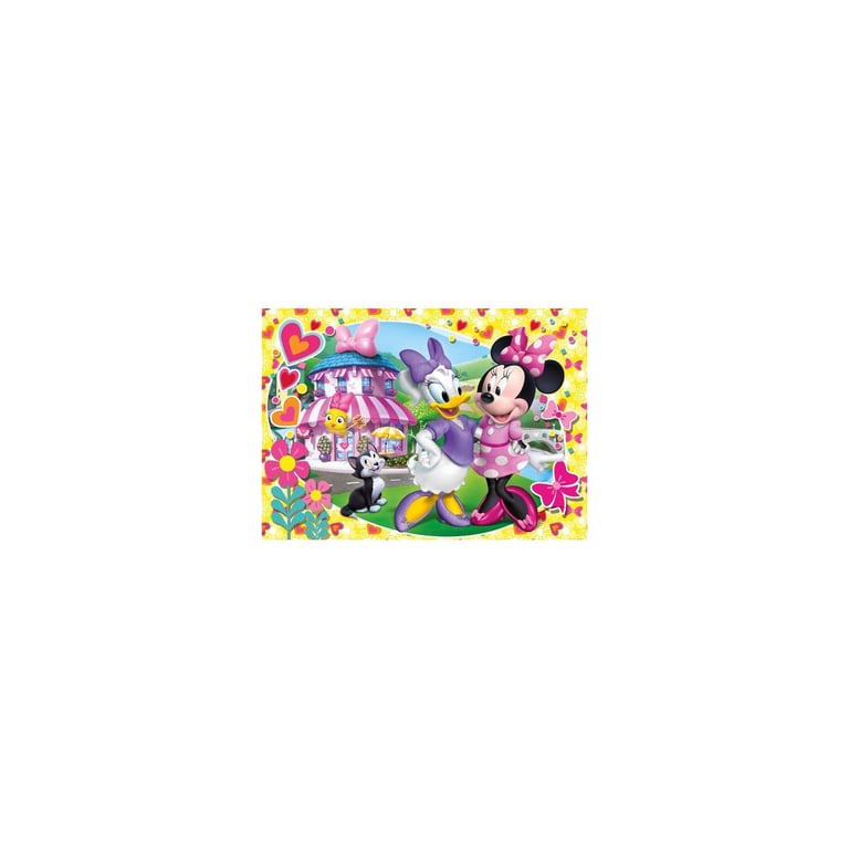 Clementoni 27982 Disney SuperColor Disney Junior Minnie 104 Pièces Puzzle Jeu de Création et Logique pour Enfants à partir de et plus - vue 3