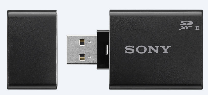 Sony MRW-S1 lecteur de carte mémoire USB 3.2 Gen 1 (3.1 Gen 1) Type-A Noir - Neuf