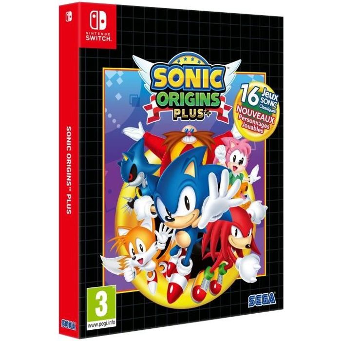 Sonic Origins Plus - Jeu Nintendo Switch - Neuf