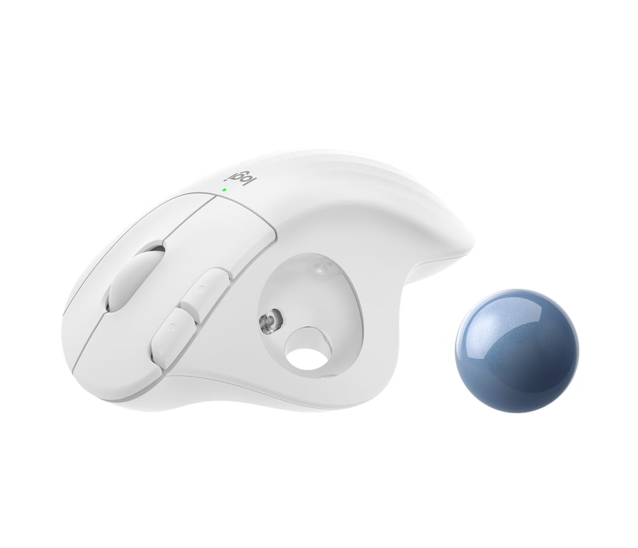Souris Ergonomique Logitech Ergo M575S – Trackball, 2000 DPI, Bluetooth - vue 10