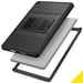 Accezz Coque Rugged Back pour Apple iPad 6 (2018) 9.7 pouces / iPad 5 (2017) 9.7 pouces - Noir