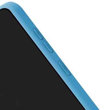 Coque pour Samsung Galaxy A25 5G en Silicone Souple Antichocs Bleu