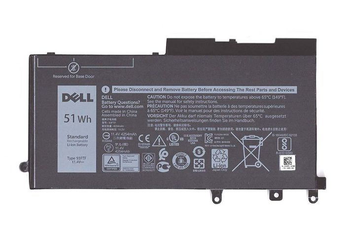 Piéce detaché Batterie ordinateur portable DELL D4CMT - vue 2