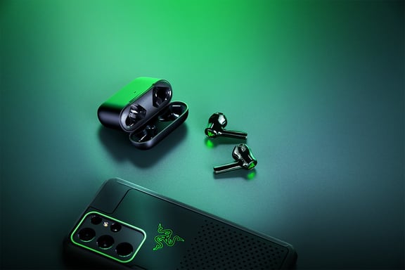 Razer Hammerhead X Cuffie senza fili per chiamate/musica Bluetooth Nero, Verde
