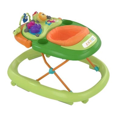 Trotteur électronique Chicco Walky Talky assise réglable 3 hauteurs pliable Vert