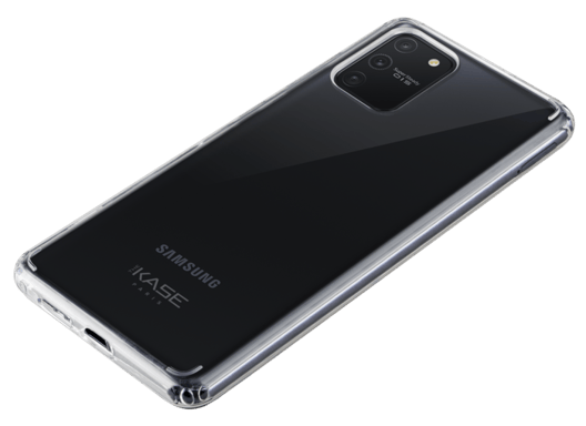 Coque hybride invisible pour Samsung Galaxy S10 Lite, Transparente