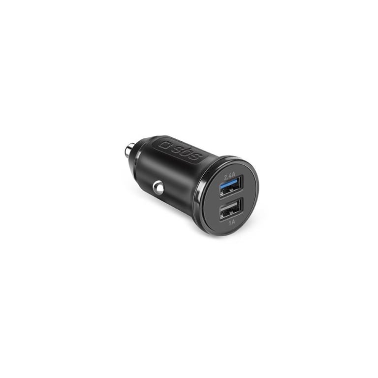 Chargeur de batteries auto avec 2 sorties USB - Neuf