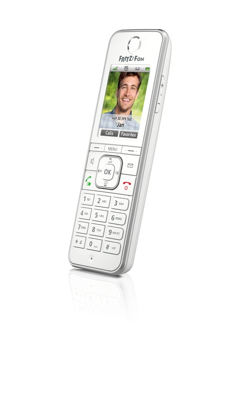 Téléphone DECT FRITZ!Fon C6 – Identification de l'Appelant, Design Ergonomique - vue 4