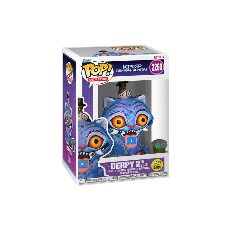 Figurine Funko Pop Animation K Pop Demon Hunters Derpy with Sussie - vue 3